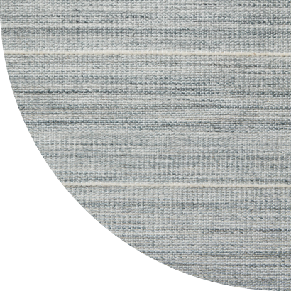 Close up shot of Louie rug in Mist