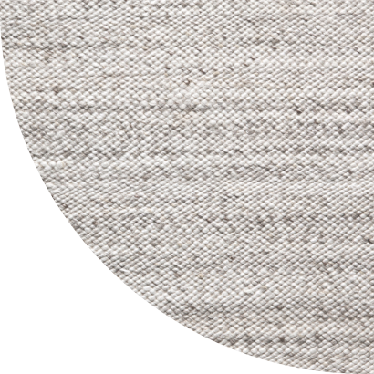 Close up shot of Miles rug in Stone