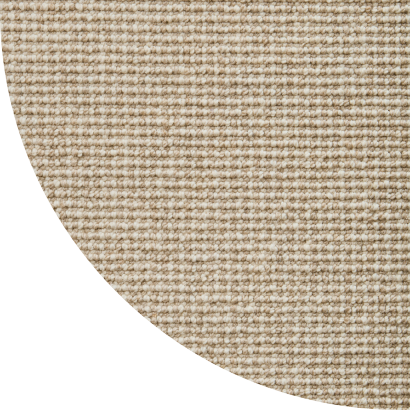 Close up shot of Odell rug in Oatmeal