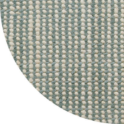 Close up shot of Phoebe rug in Drizzle