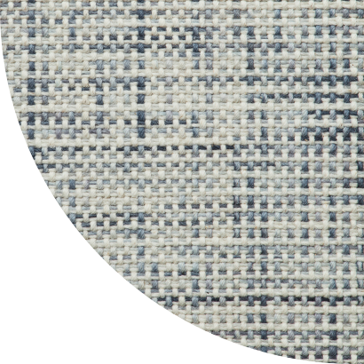 Close up shot of Reese rug in Ocean
