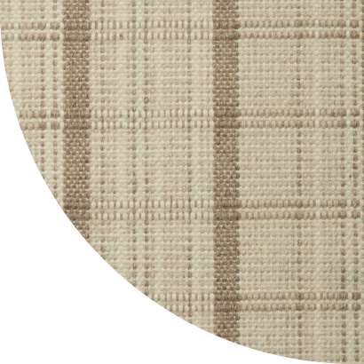 Close up shot of Sawyer rug in Mushroom