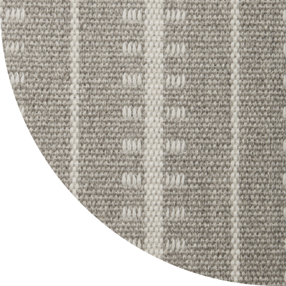 Close up shot of Selma rug in Light Grey