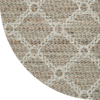 Close up shot of Serena rug in Sand
