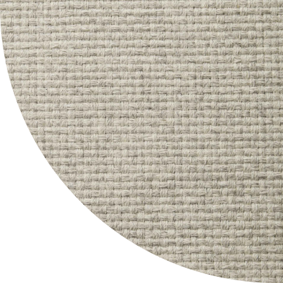 Close up shot of Sula rug in Light Grey