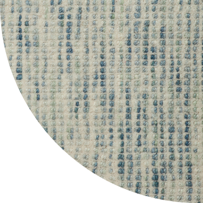 Close up shot of Van Veldt rug in Aegean