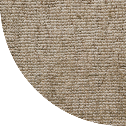 Close up shot of Wallace rug in Dove