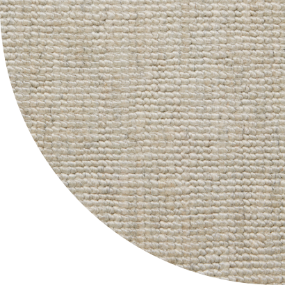 Close up shot of Wallace rug in Stone