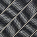 Closeup of Casy Faun Navy Wool Rug