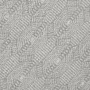 Closeup of Monroe Lee Silver Pet Friendly Rug