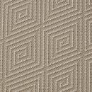 Closeup of Yaddow Pearl Outdoor Fibers Rug