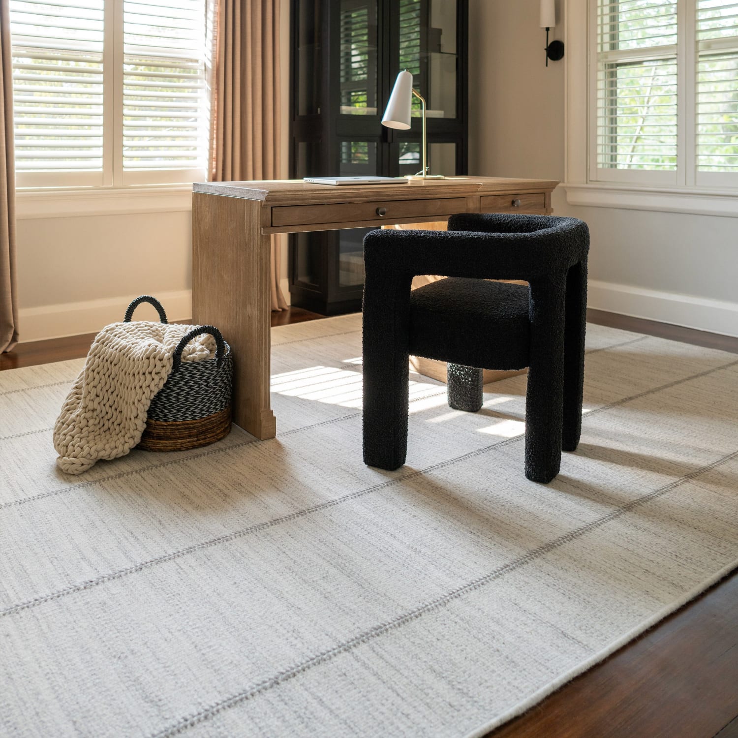 Copeland Quinn | Cozy Wool Flatweave Rug
