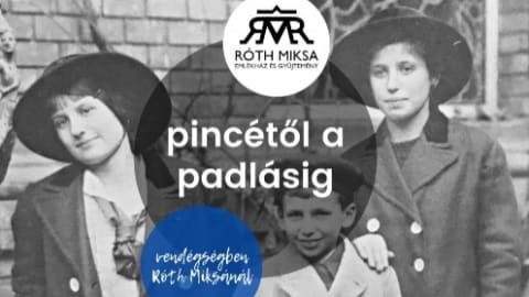 Pincétől a padlásig: vendégségben Róth Miksánál