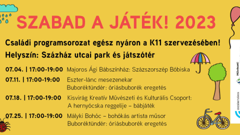 SZABAD A JÁTÉK! 2023