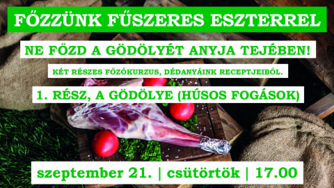 Főzzünk Fűszeres Eszterrel - Ne főzd a gödölyét anyja tejében 1. rész