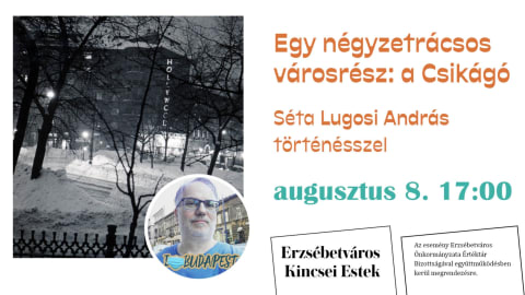 MEGTELT! Egy négyzetrácsos városrész: a Csikágó - séta Lugosi András történésszel