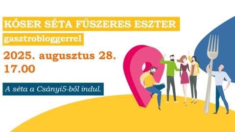 Kóser séta Fűszeres Eszter gasztrobloggerrel