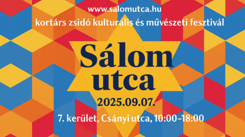 SÁLOM UTCA - kortárs zsidó kulturális és művészeti fesztivál
