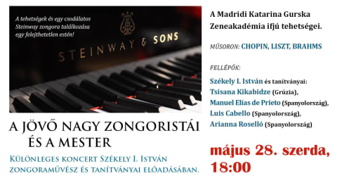 A jövő nagy zongoristái és a Mester