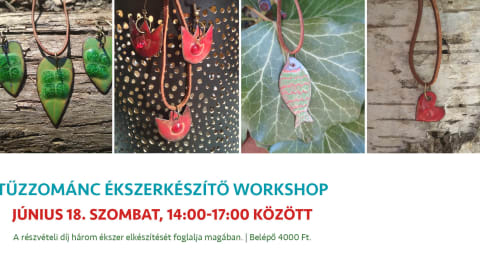 Tűzzománc ékszerkészítő workshop