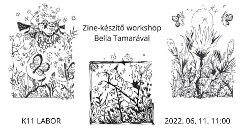 Zine-készítő workshop Bella Tamarával