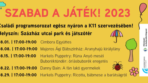 SZABAD A JÁTÉK! 2023