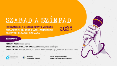 IV. Szabad a Színpad! // könnyűzenei tehetségkutató nap