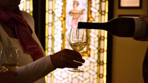 5 BOR | 5 MŰTÁRGY: Homoky Dorka borkóstoló és tárlatvezetés