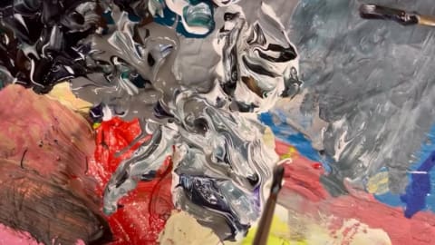 Pongrácz Márton festőművész kiállításmegnyitója a KULT7 Laborban 