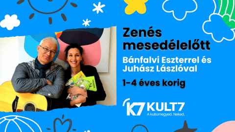 Zenés mesedélelőtt Bánfalvi Eszterrel és Juhász Lászlóval
