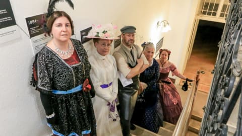 Üvegben tükröződő város: élő történelem program // Múzeumok Őszi Fesztiválja