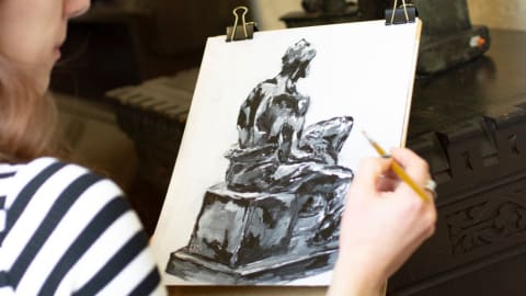 Grisaille csendélet // Háromalkalmas felnőtt workshop