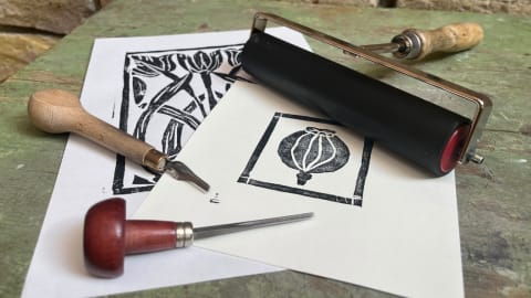 Linómetszet: háromalkalmas felnőtt workshop