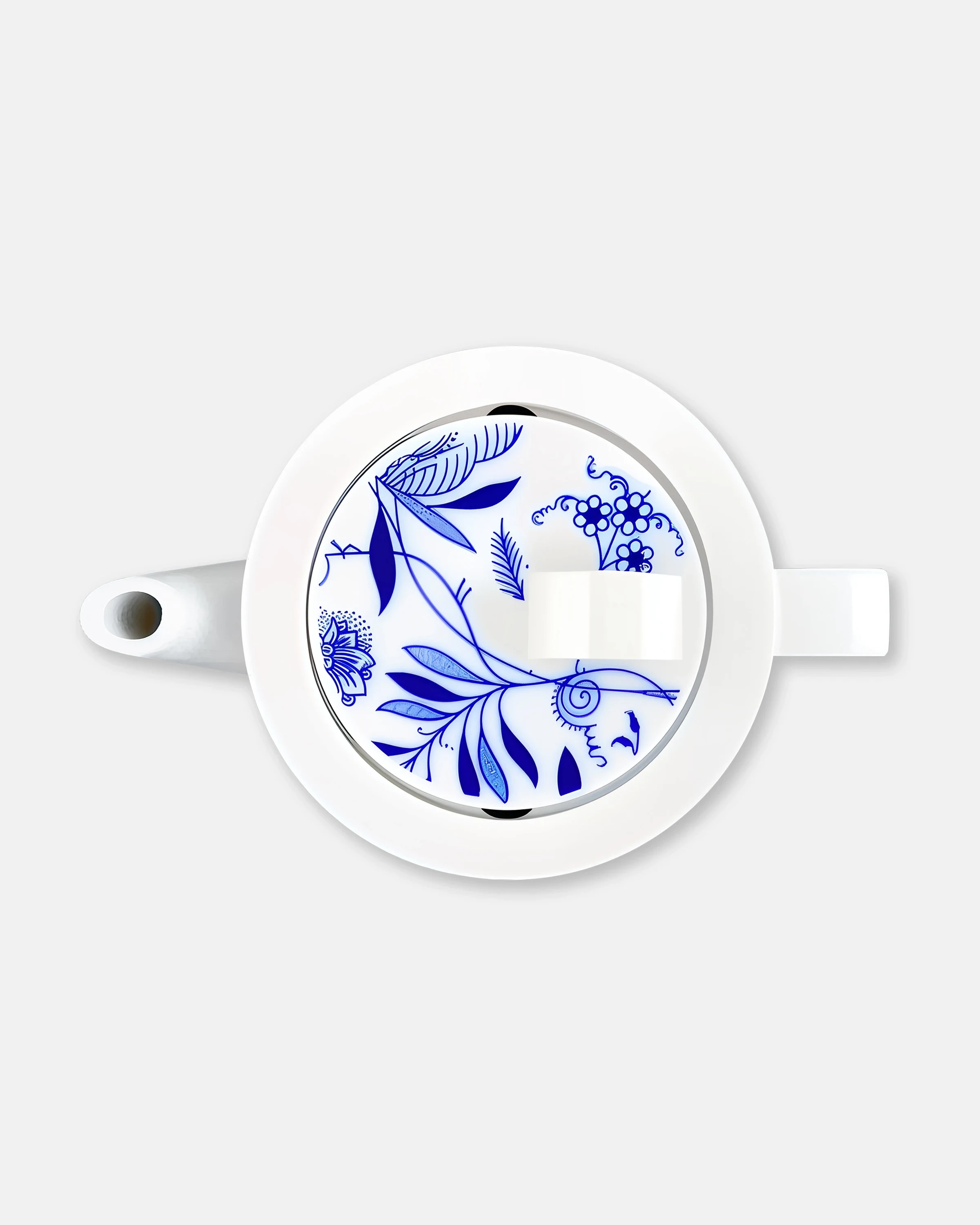 Bohemia Coffee Pot with Small Lid Cobalt