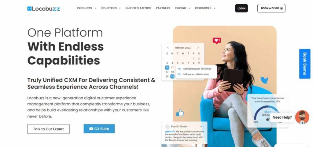Locobuzz digital customer experience management platform