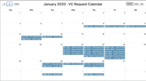 Video Conference Request Platform Video Conference Request Platform