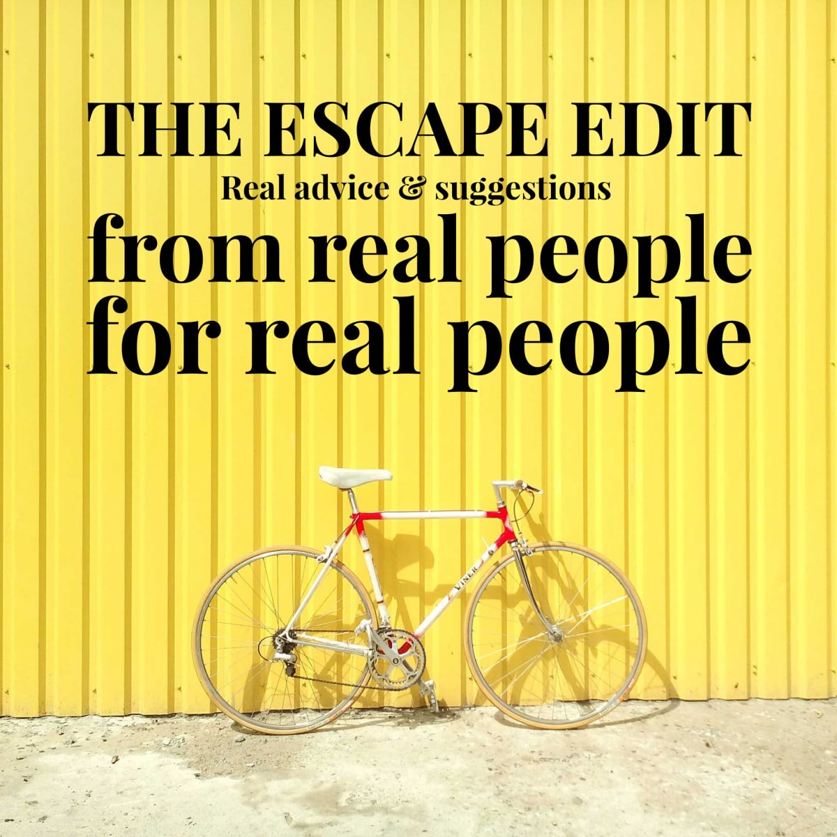 Introducing The Escape Edit