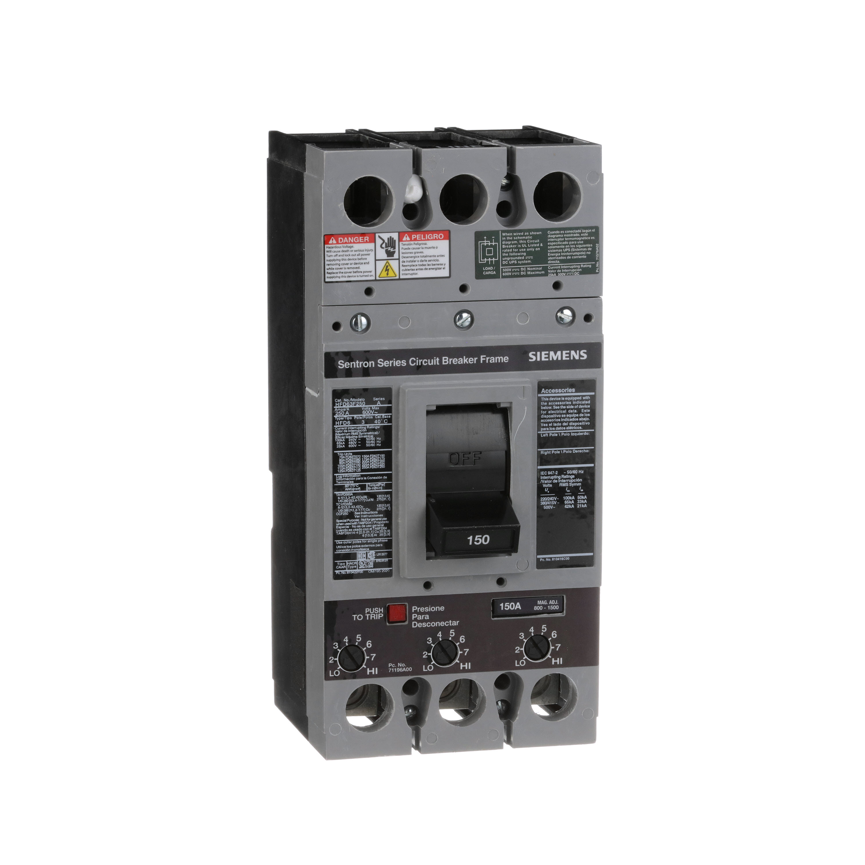 HFD63B150 by SIEMENS