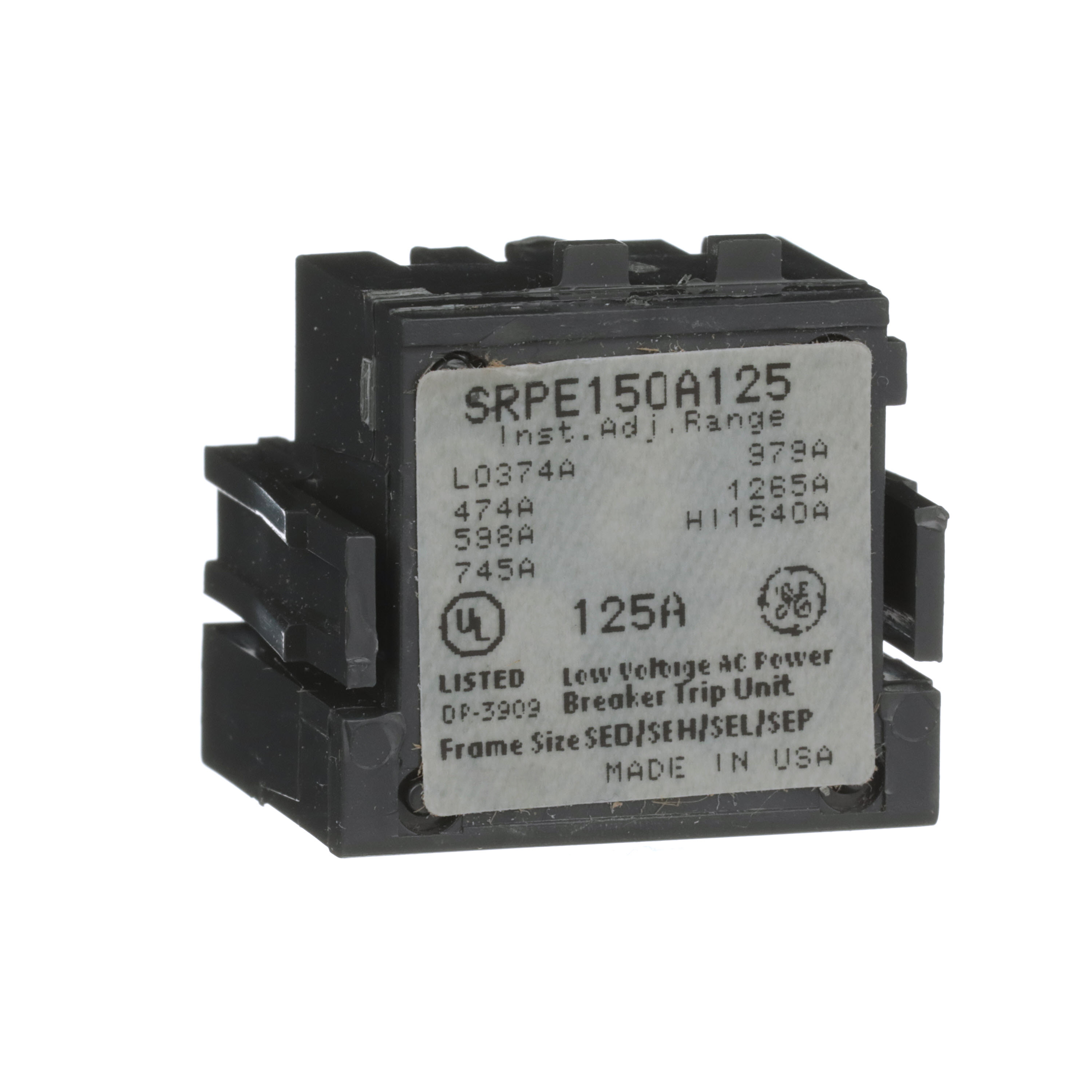 SRPE150A125 by GENERAL ELECTRIC