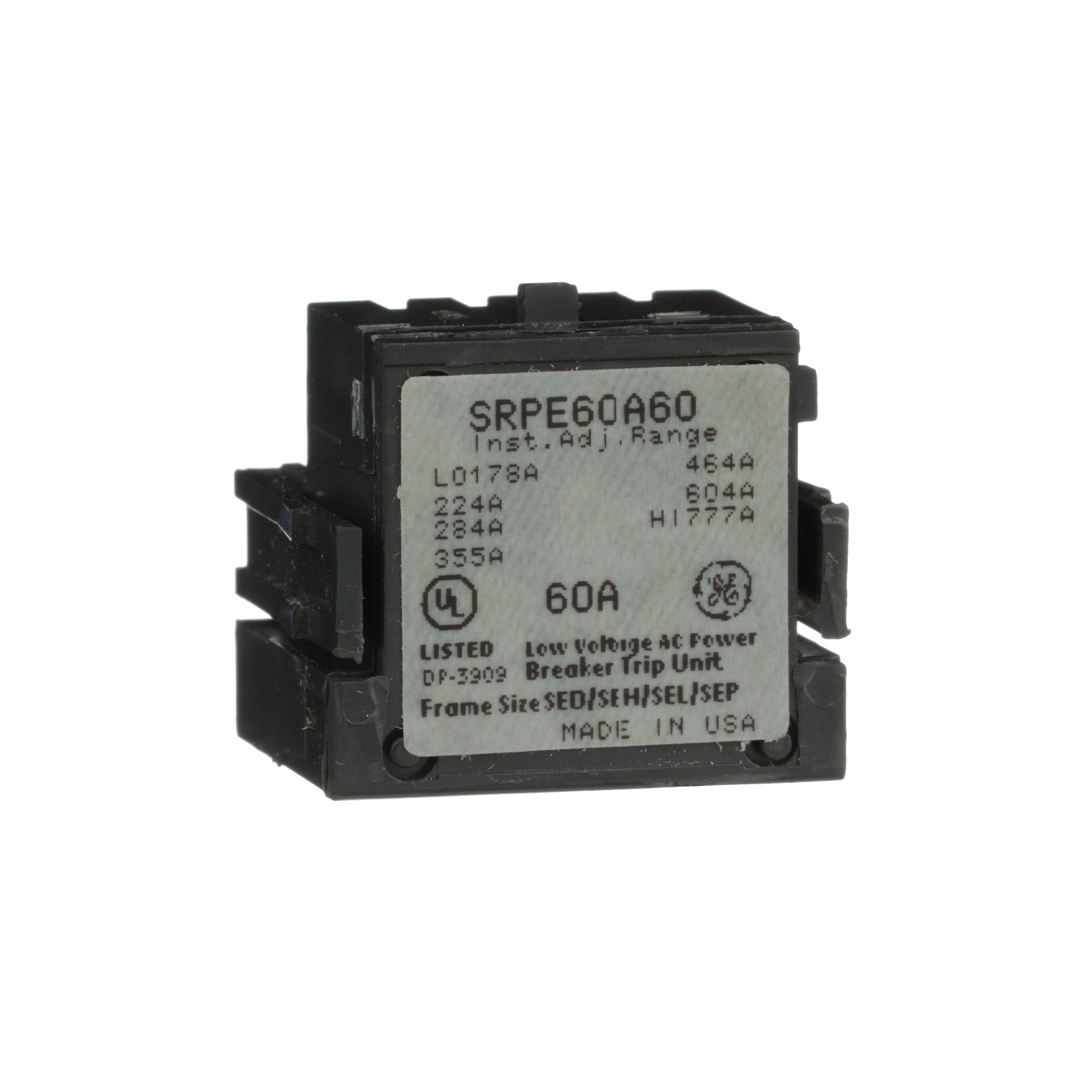 SRPE60A60 by GENERAL ELECTRIC