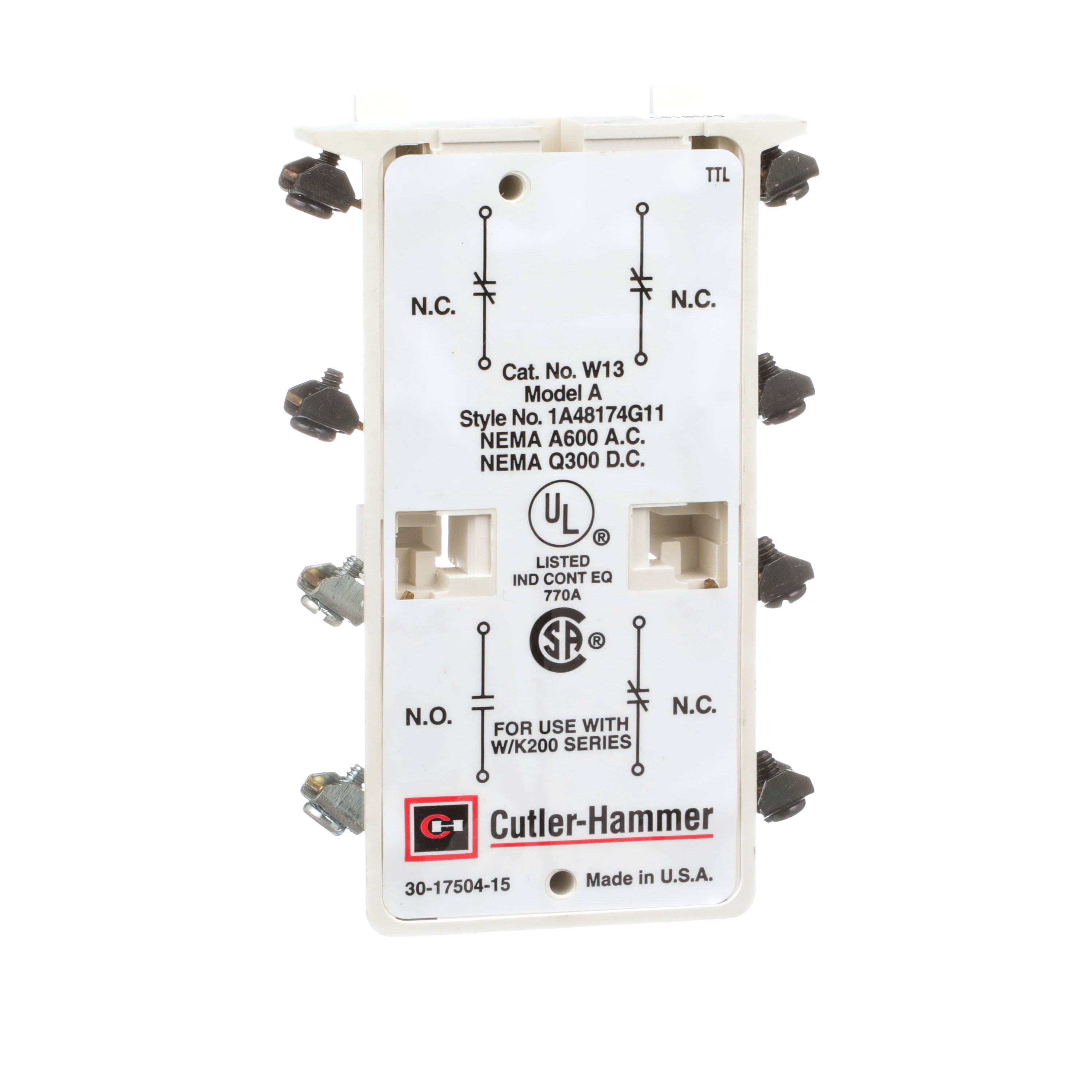 W13 par ALLEN BRADLEY