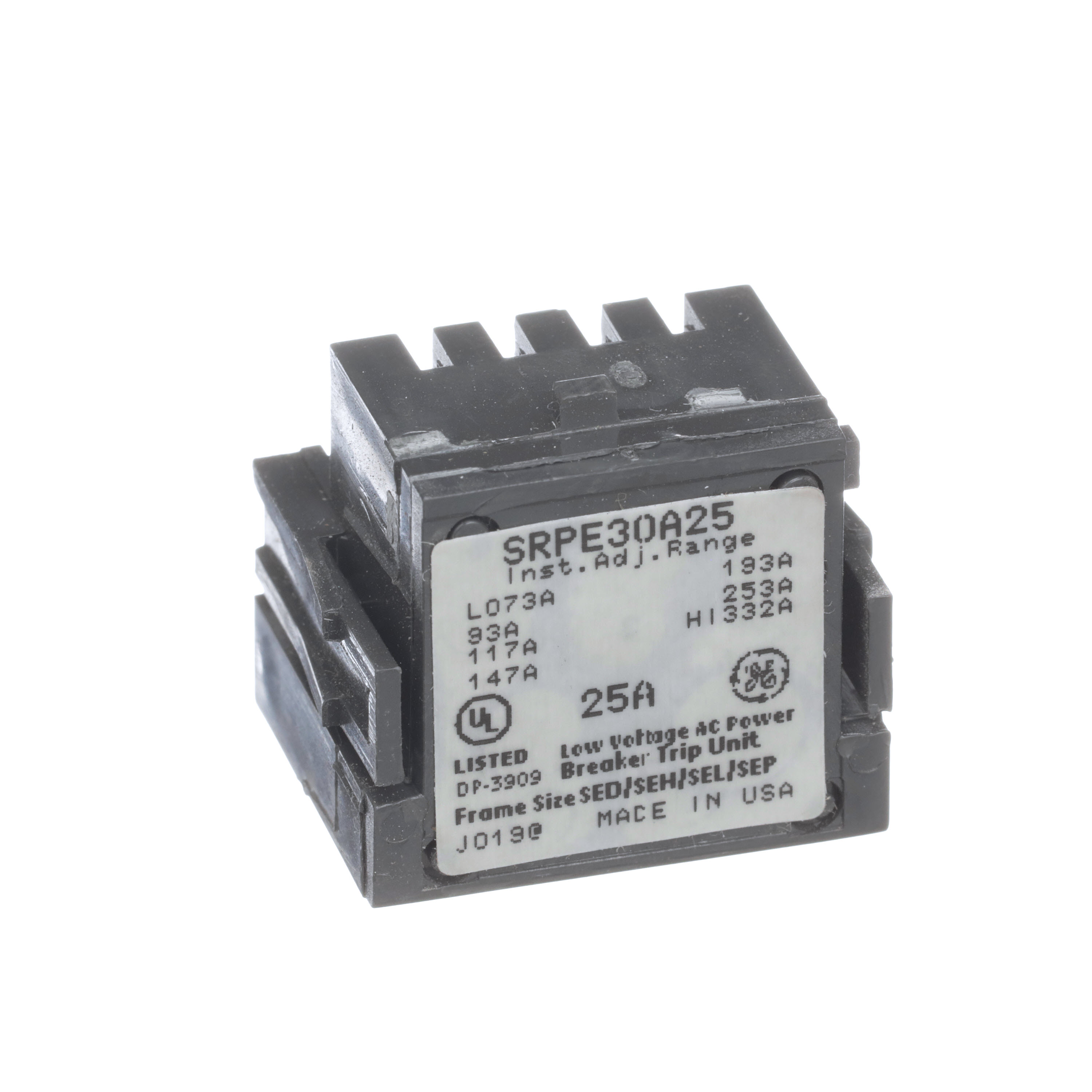 SRPE30A25 by GENERAL ELECTRIC
