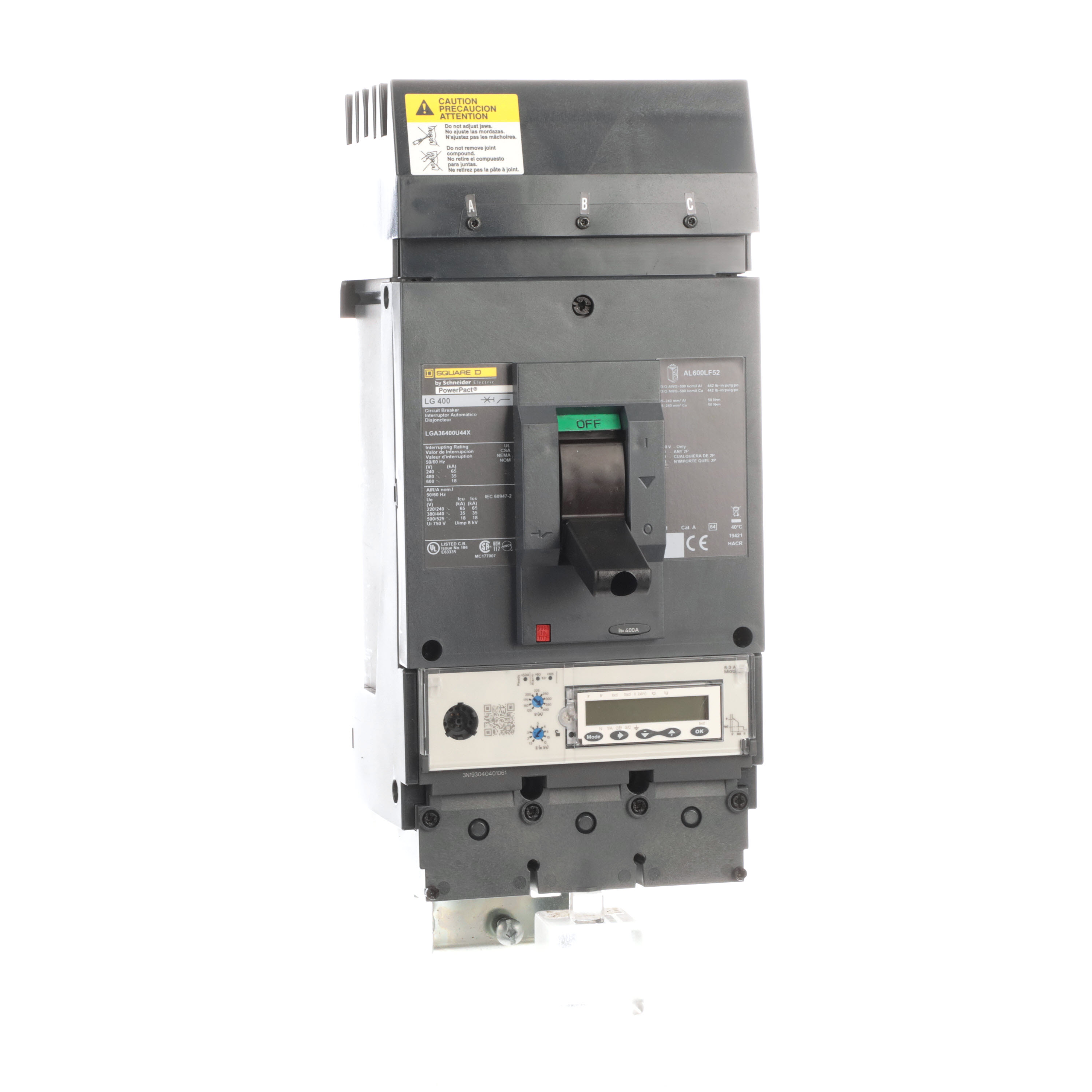 LGA36400U44X por SCHNEIDER ELECTRIC