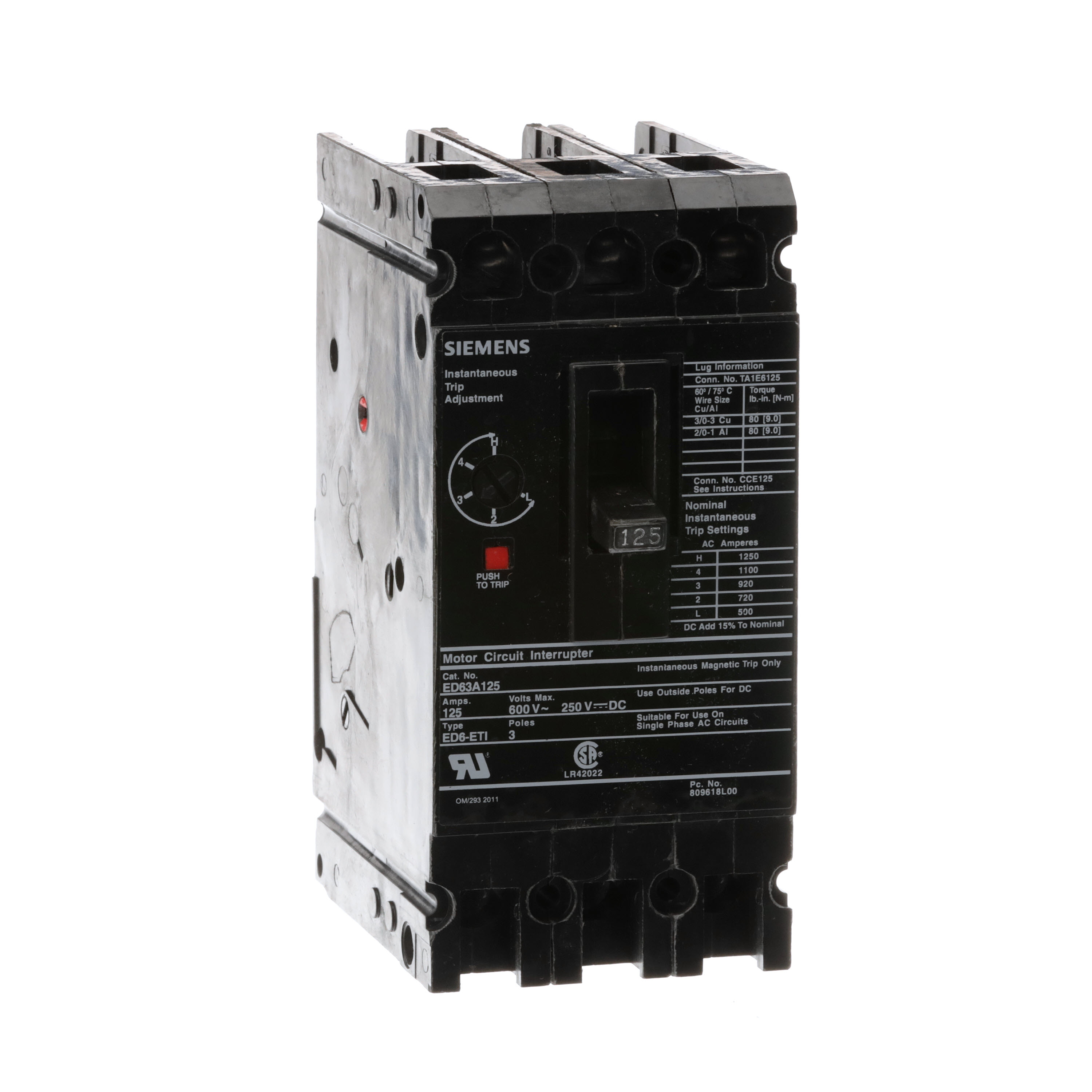 ED63A125 par SIEMENS
