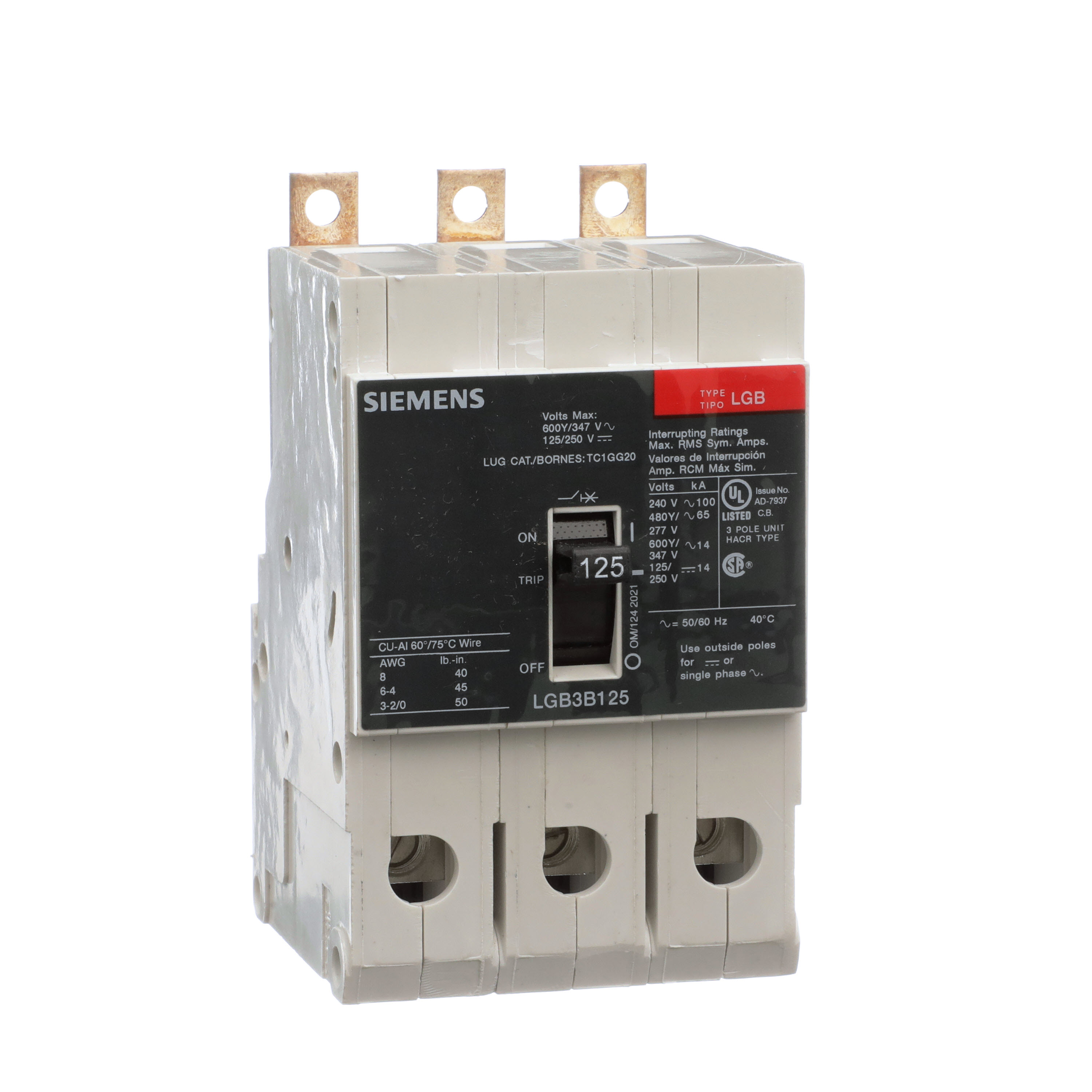 LGB3B125B par SIEMENS