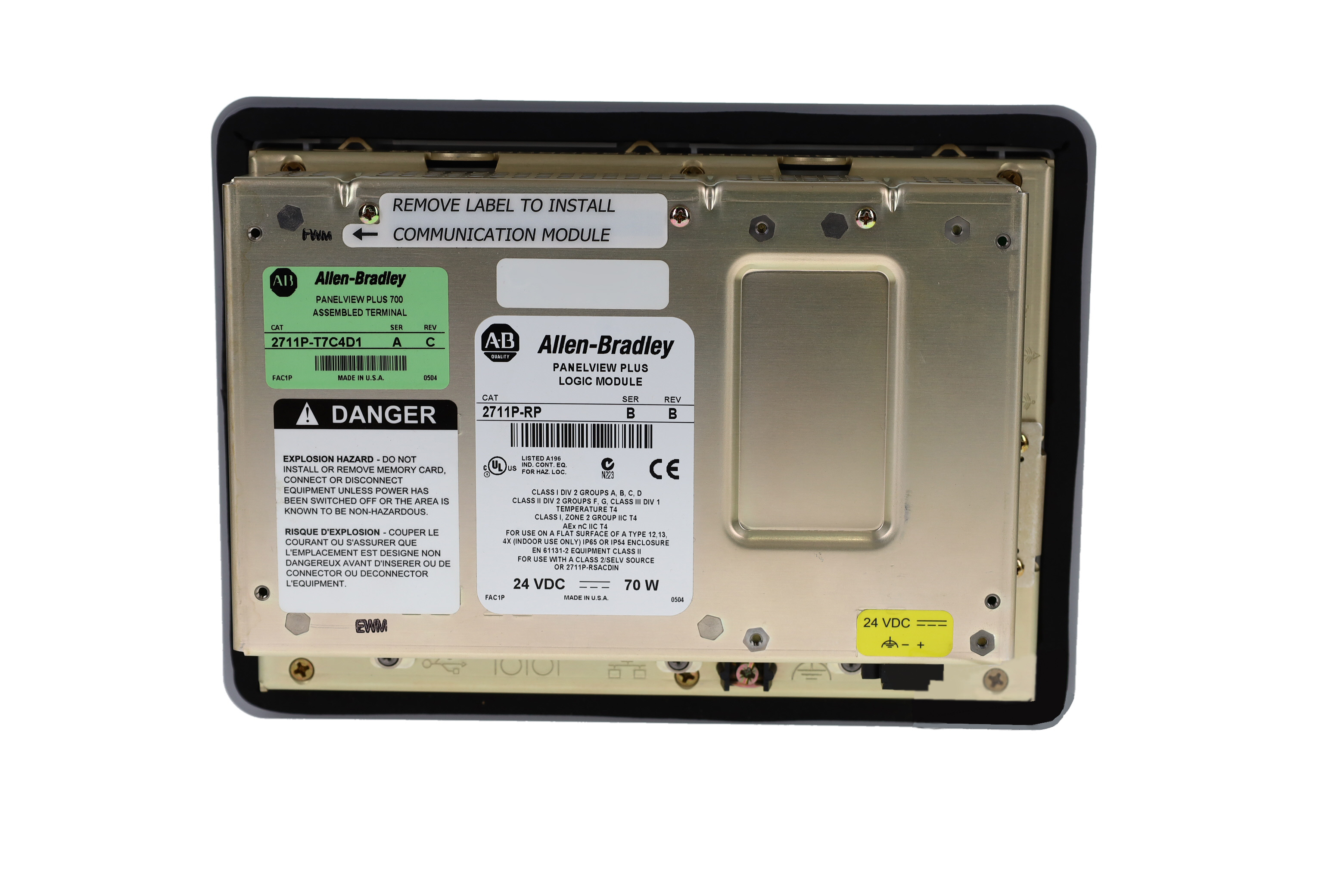 2711P-T7C4D1 Operator Interface by ALLEN BRADLEY