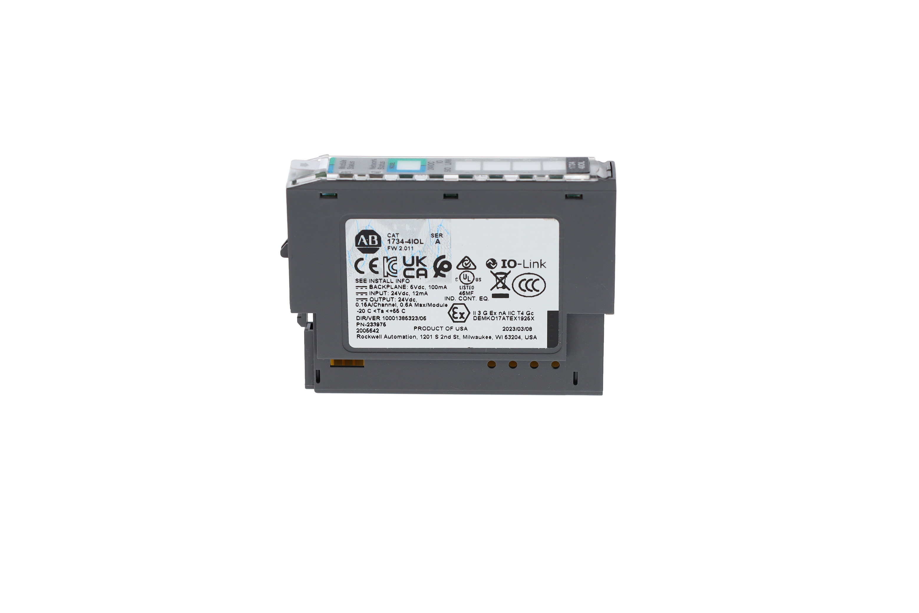 17344IOL PLC Module/Rack by ALLEN BRADLEY