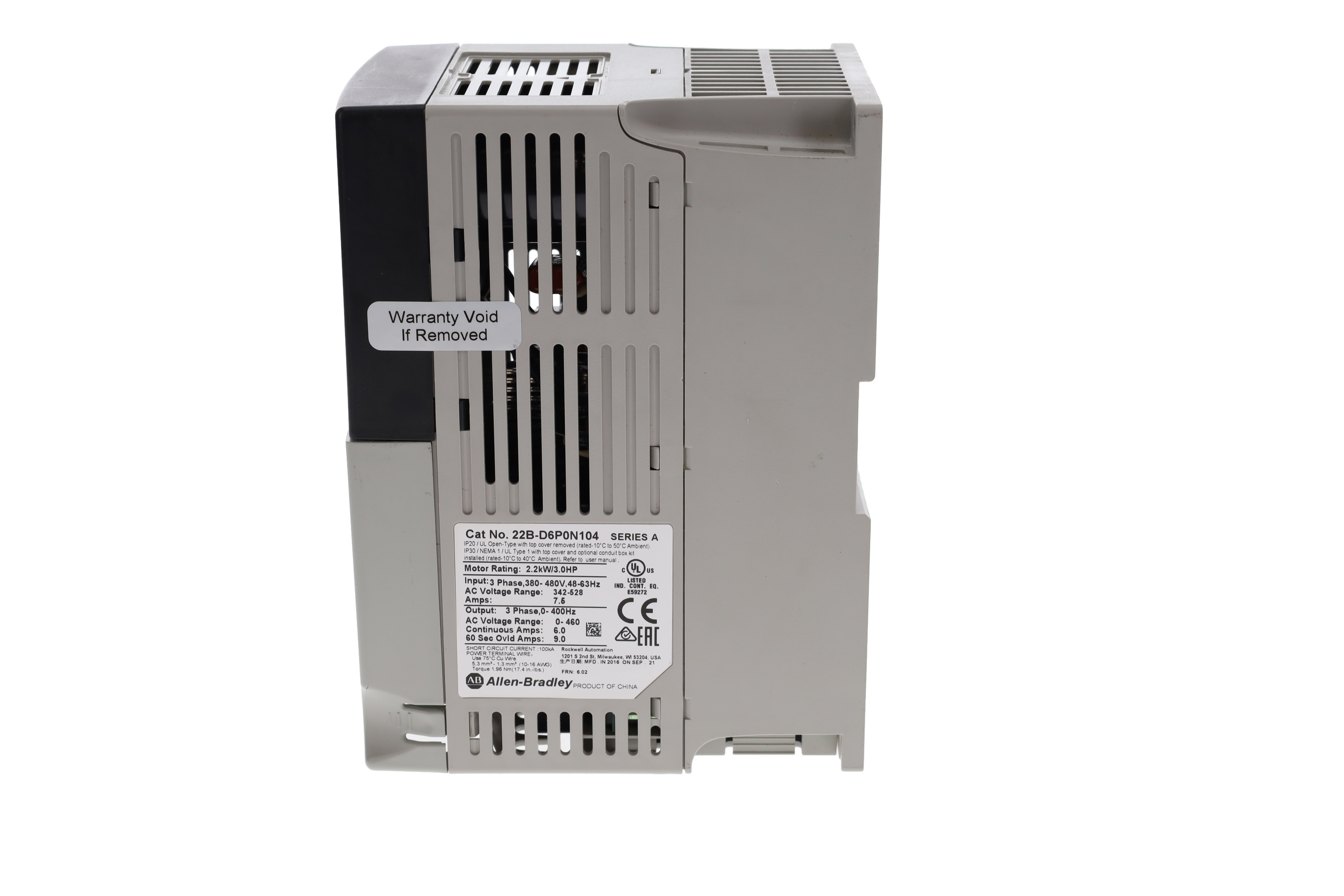 ALLEN BRADLEY 22B-D6P0N104
