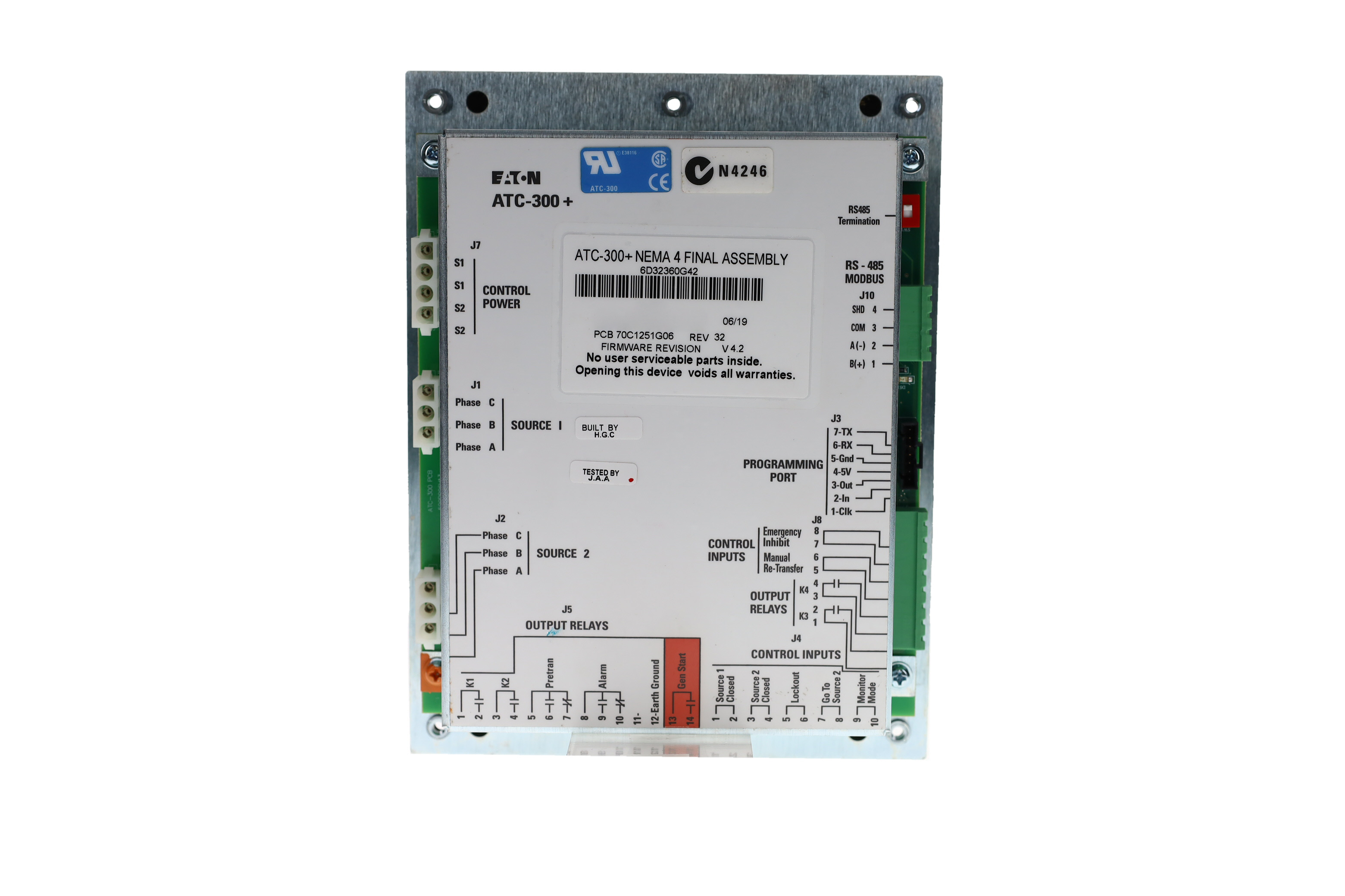 EATON CORPORATION 6D32360G42