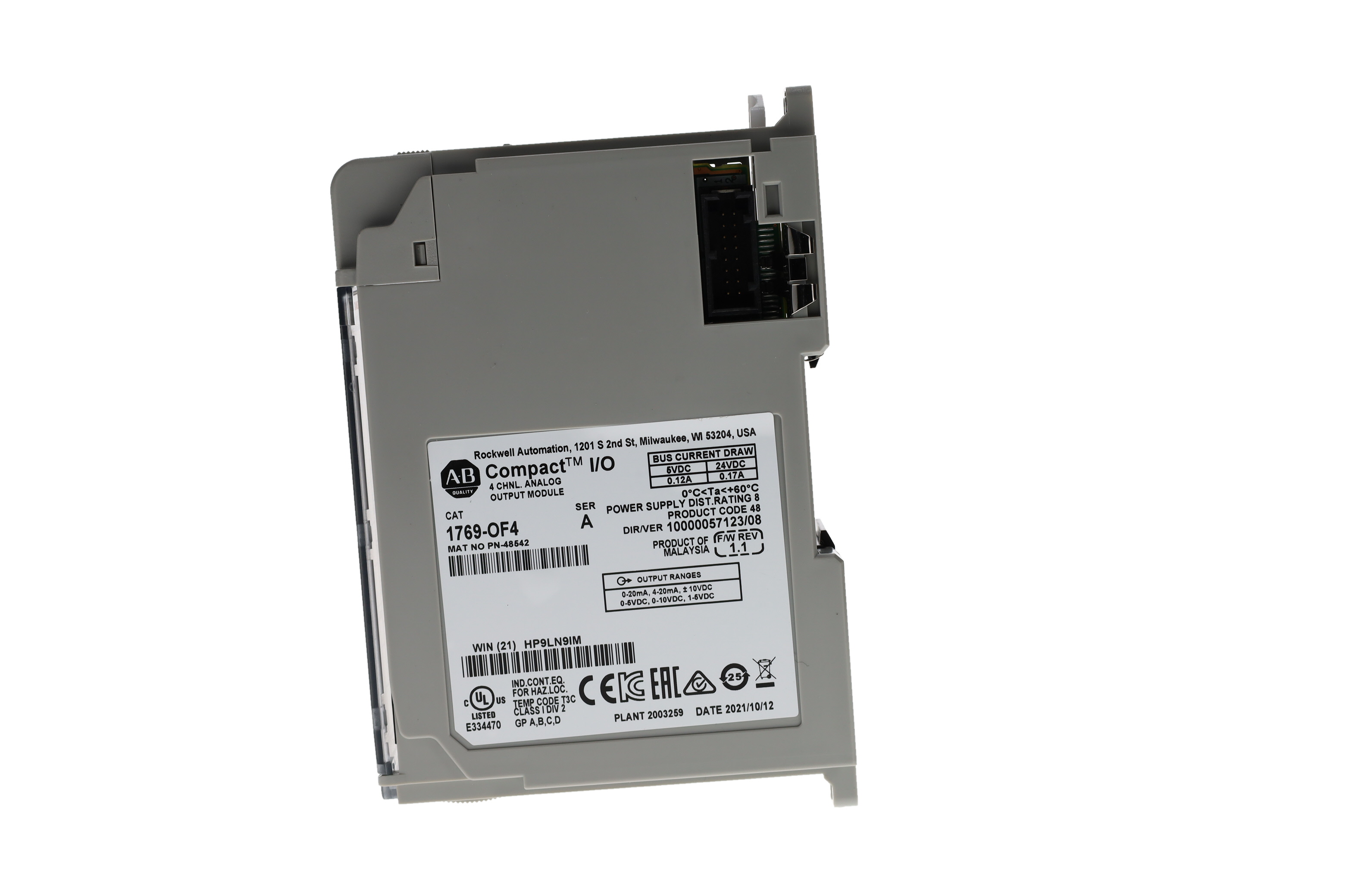ALLEN BRADLEY 1769-OF4